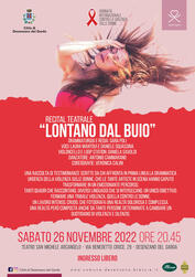 Sabato 26 novembre, DESENZANO D/G. Recital teatrale "Lontano dal buio"